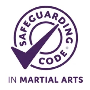 Safeguarding Code in Martial Arts logo, a symbol of our commitment to providing a safe and secure environment for all members. Our adherence to the code ensures the well-being and protection of our martial arts community.